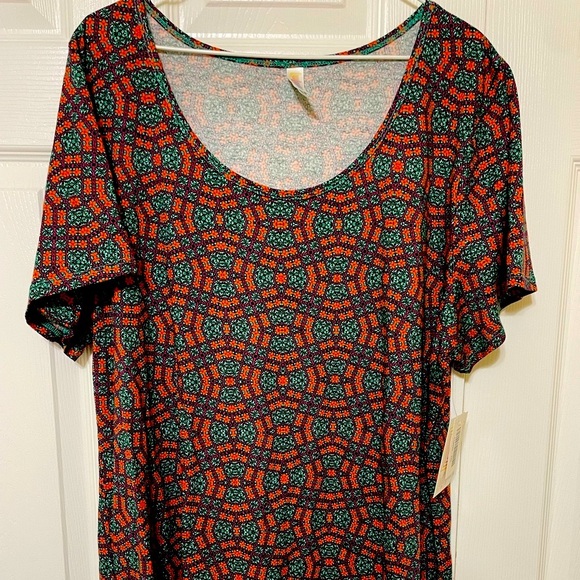 NWT Lularoe Plus Size 3X Hi Lo hem Spring or summer top Comfy and soft Tunic top - Picture 1 of 5
